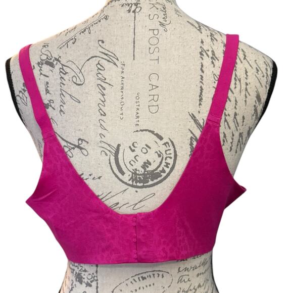 Victoria's Secret Lined Demi Soft Molded Cup Pink Bra Size 38D - Picture 2 of 4